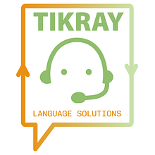 Mi proyecto del curso: Diseño de logotipos: Tikray, language solutions. Logo for translation and interpretation company. Design, Br, ing, Identit, Graphic Design, Vector Illustration, Logo Design, and Digital Design project by cato_miel - 01.07.2024