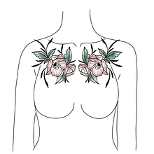 Meu projeto do curso: Design de tatuagem botânica com Procreate. Un progetto di Illustrazione tradizionale, Illustrazione digitale, Design di tatuaggi e Illustrazione botanica di Alana Corsino - 10.01.2024