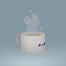 Mon projet du cours : Création de personnages kawaii en 3D avec Blender. Traditional illustration, Character Design, Digital Illustration, 3D Modeling, and Manga project by mdelmas93 - 01.14.2024