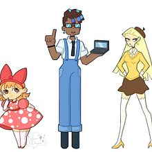 Meu projeto do curso: Design de personagens com anatomia estilizada. Traditional illustration, Character Design, Drawing, and Figure Drawing project by Julia Montenegro - 01.15.2024