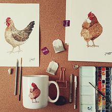 Mój projekt z kursu: Akwarele i ich komercyjne zastosowanie: zarabiaj na sztuce. Watercolor Painting, Artistic Drawing, Botanical Illustration, and Naturalistic Illustration project by Joanna Bandoch - 01.15.2024