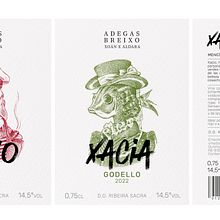 Xacios. Un proyecto de Diseño, Diseño gráfico, Packaging y Dirección de arte de Cèlia Escuín - 15.01.2024