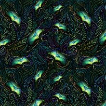 My project for course: Scientific Illustration for Pattern Design Ein Projekt aus dem Bereich Traditionelle Illustration, Musterdesign, Digitale Illustration und Naturalistische Illustration von Arianna - 15.01.2024