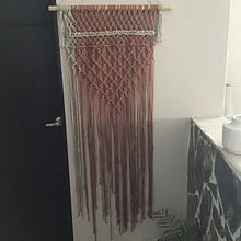 Mi proyecto del curso: Macramé: nudos básicos y complejos Ein Projekt aus dem Bereich Erweiterungsentwicklung, Innendesign, Dekoration von Innenräumen, Weben, Makramee und Textildesign von Adriana - 15.01.2024