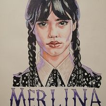 Mi proyecto del curso: Retrato creativo con rotuladores . Portrait Drawing project by Luis SAENZ - 01.16.2024