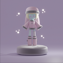 Mi proyecto del curso: Creación de personajes kawaii en 3D con Blender. Een project van Traditionele illustratie, Ontwerp van personages, Digitale illustratie,  3D-modellering y Manga van Paulina Sousa - 17.01.2024