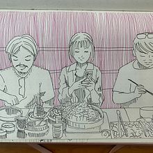 Mon projet du cours : Carnet de croquis : illustrez vos expériences personnelles. Traditional illustration, Sketching, Drawing, Sketchbook & Ink Illustration project by kdwzznt9m2 - 01.16.2024