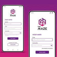 Crear cuenta / Iniciar sesión. Un proyecto de UX / UI, Diseño, Diseño de logotipos, Diseño digital, Diseño gráfico, Diseño interactivo y Diseño Web de Javier Pérez Parra - 17.01.2024