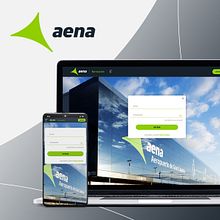 Portal de formación Aena. Un proyecto de UX / UI, Diseño, Diseño digital, Diseño interactivo y Diseño Web de Javier Pérez Parra - 17.01.2024