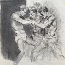 My project for course: Fundamentals of Figure Drawing with Charcoal . % Bahie Elden tarafından hazırlanan Güzel sanatlar, Çizim, Gerçekçi Çizim, Ve Şekil Çizimi projesi - 01.17.2024