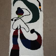 Mon projet du cours : Punch needle pour la création de tapis. Un progetto di Design di accessori, Artigianato, Ricamo, Interior Design, Punch needle e Textile Design di synta7 - 17.01.2024