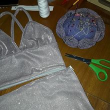 Conjunto brilhante  Ein Projekt aus dem Bereich Design von Garderoben und Nähen von Júlia Muller - 05.07.2023