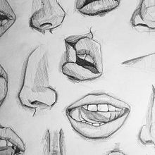 DA- Anatomia nasos i boques. Pencil Drawing, Realistic Drawing, Drawing, Artistic Drawing, and Figure Drawing project by yaiza alcalá mateo - 01.17.2024