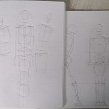Mi proyecto del curso: Dibujo anatómico para principiantes. Fine Arts, Sketching, Pencil Drawing, Drawing, Realistic Drawing, and Figure Drawing project by db427611 - 01.17.2024