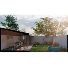 Quincho Oliverio. 3D Modeling, Architecture, Photograph, and Post-production project by Ana Laura Oyarzún - 01.17.2024