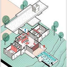 Mi proyecto del curso: Ilustración digital de proyectos arquitectónicos @fn23grafica. Architecture, L, scape Architecture, Digital Illustration, Digital Architecture, and Architectural Illustration project by sebastian_quinones - 01.18.2024