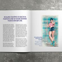Rollin me Softly. Projekt z dziedziny Trad, c, jna ilustracja,  Sztuki piękne, Ilustracja w, dawnicza i Malowanie akwarelą użytkownika Marisol Ormanns - 18.01.2024