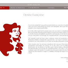 Mi proyecto del curso: Claves para crear un porfolio de ilustración profesional Denise Françoise. Traditional illustration, Portfolio Development, Management, and Productivit project by Denise Françoise Marcucci de García - 01.18.2024
