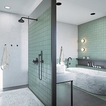 Baño Verde Ein Projekt aus dem Bereich Innendesign von Luis Devia - 18.01.2024