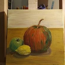 Autemn still life. Drawing project by Mariya Shkryaga - 01.18.2024