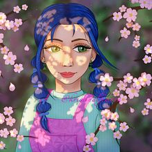 My project for course: Digital Portraits: Draw Female Characters in Natural Light. Un projet de Conception de personnages et Illustration numérique de Kristina Alfimova - 17.01.2024