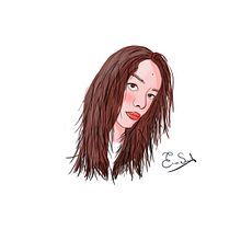 Mi primer proyecto de ilustración de retrato.. Un proyecto de  de Erick Silva - 15.01.2024