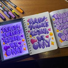 My project for course: Typography Sketchbook: Drawing Letters with Style. Lettering, Sketching, Creativit, Drawing, H, Lettering, and Sketchbook project by rachaelw - 01.17.2024