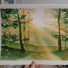 Il mio progetto del corso: Paesaggi incantevoli ad acquerello: dipingi con la luce Ein Projekt aus dem Bereich Malerei und Aquarellmalerei von elio stramezzi - 18.01.2024