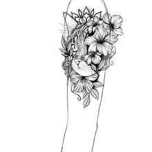 Meu projeto do curso: Ilustração de tatuagens blackwork do zero. Traditional illustration, Drawing, Digital Illustration, Tattoo Design, and Digital Drawing project by Tiago Dias - 01.19.2024
