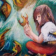 Contemplation. Arts, Crafts, Painting, Acr, lic Painting, Design, and Fine Arts project by Jan Harvey - 01.20.2024