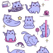 My project for course: Kawaii Illustration: Create Charming Characters. Un progetto di Character design, Disegno digitale e Illustrazione digitale di Yura Aung - 19.01.2024