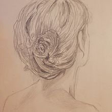 Hair. Un proyecto de Dibujo a lápiz de Pamela Obika - 20.01.2024