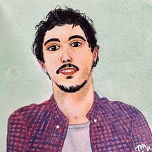 My project for course: Watercolor Portrait Sketchbook. Painting, Watercolor Painting, Portrait Drawing, and Sketchbook project by just4tim - 01.21.2024
