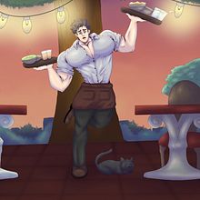Mi proyecto del curso: Ilustración digital de personajes manga. Traditional illustration, Character Design, Comic, Digital Illustration, and Manga project by Yair Silva - 01.23.2024