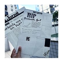 1/2 JORNAL: HISTÓRIAS POSSÍVEIS SOBRE UMA BORBOLETA DEVORADA POR UM PÁSSARO. Un projet de Beaux Arts, B, e dessinée, Dessin, Stor, board , et Narration de Valentina da Silveira Rossignolo - 18.01.2024