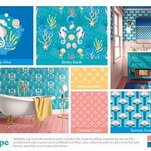 My project for course: Pattern design for homeware products. Projekt z dziedziny Projektowanie graficzne, Projektowanie produktowe, Pattern design, Ilustracja c i frowa użytkownika Elizabeth Berglund - 21.01.2024