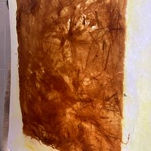 Mi proyecto del curso: Creación de papel artesanal con fibras naturales. Arts, Crafts, Fine Arts, Bookbinding, and DIY project by Isabel Torres - 01.21.2024