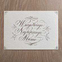 My project for course: Introduction to Flourishing for English Calligraphy. Un progetto di Calligrafia, Lettering e Hand lettering di nowotna - 21.01.2024
