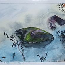 Meu projeto do curso: Paisagens atmosféricas em aquarela. Un projet de Beaux Arts, Peinture , et Aquarelle de Virgínia Petrini - 10.01.2024