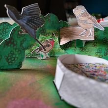 Mon projet du cours : Création de cartes pop-up pour débutants. Traditional illustration, Arts, Crafts, Events, Paper Craft, Stationer, and Design project by Solweig Gerbier - 02.19.2025