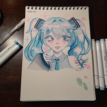 Ohuhu pastel markers. Traditional illustration, and Drawing project by Yuki - 01.22.2024
