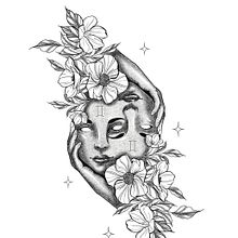 Meu projeto do curso: Técnicas de tatuagem: sombreamento com pepper shading Ein Projekt aus dem Bereich Traditionelle Illustration und Tattoodesign von Lorena Esmeraldo - 23.01.2024