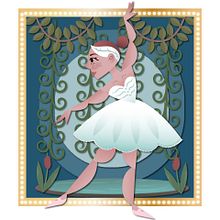 Swan Lake Illustration. Projekt z dziedziny Grafika wektorowa, Ilustracja c i frowa użytkownika rachel_berg13 - 20.01.2024