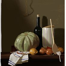 Mi proyecto del curso: Introducción a la pintura digital. Fine Arts, Painting, Digital Illustration, Digital Drawing, and Digital Painting project by Gabriel Castillo Ramírez - 01.23.2024