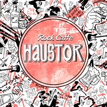 Haustor Rock Caffe Visual Identity. Un proyecto de Lettering digital, Dibujo digital y Marketing de Petra - 23.01.2024