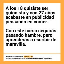 Mi proyecto del curso: Copywriting para copywriters. Advertising, Cop, writing, Stor, telling, and Communication project by Andrea Cay - 01.23.2024