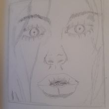 Explorar el rostro humano Gaby Niko. Traditional illustration project by Verónica Giovannini - 01.23.2024
