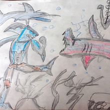 Mi proyecto del curso: Diario de dibujo: crea personajes fantásticos, marinos!!!. Character Design, Sketching, Pencil Drawing, Drawing, and Sketchbook project by Jared David Mahecha Ruiz - 01.23.2024