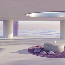 Mi proyecto del curso: ArchViz de interiores: crea diseños 3D surrealistas con Blender. Architecture, Interior Architecture, Digital Architecture, and ArchVIZ project by Manuel Tolentino - 01.24.2024