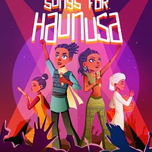 Songs for Haunusa (School Project) Ein Projekt aus dem Bereich Design von Figuren und Digitale Illustration von Yara Sevilleno - 24.01.2024